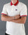 Gant Retro Flag Pique Polo Shirt Cream