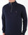 Gant Original Half Zip Sweat Navy Blue