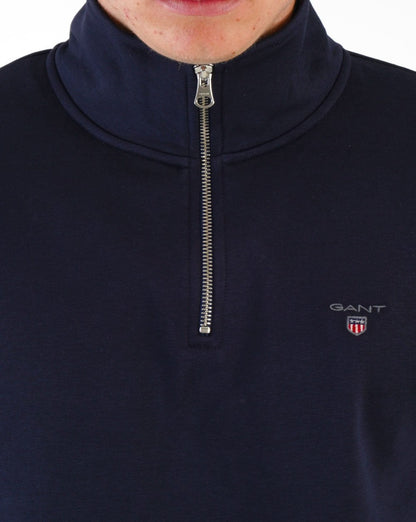 Gant Original Half Zip Sweatshirt Marineblau