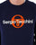 Sergio Tacchini Mino Crew Sweater Navy Blue/Orange