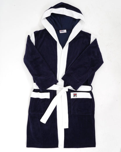 Fila Vintage Morgenmantel Marineblau/Weiß