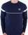 Sergio Tacchini Star LS T Shirt Navy Blue