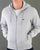 Lacoste Zip Through Hoodie Silver Chine