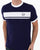 Sergio Tacchini Masters T Shirt Navy/White