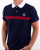 Sergio Tacchini Supermac Polo Shirt Navy/red