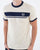 Sergio Tacchini Masters T Shirt Buttercream/Navy Blue