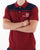 Sergio Tacchini New Young Line Polo Shirt Burgundy / Navy