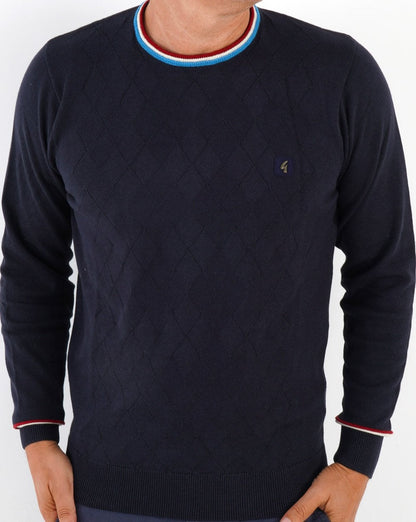 Gabicci Vintage Marlon Strickpullover Marineblau