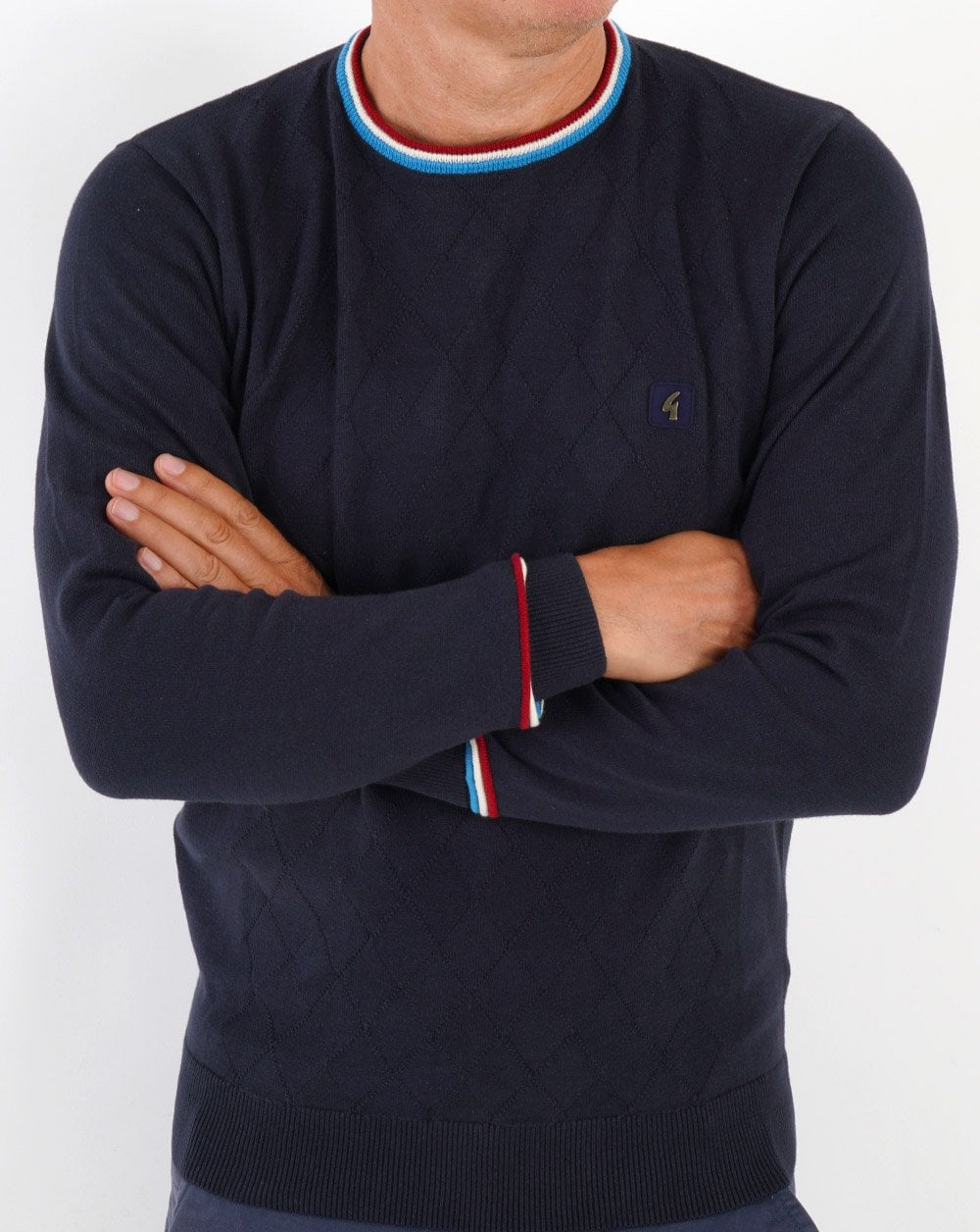 Gabicci Vintage Marlon Strickpullover Marineblau