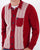 Gabicci Vintage Law Button LS Knit Polo Dark Red