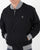 Trojan Contrast Rib Monkey Jacket Black