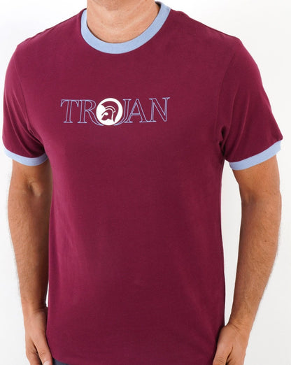 Trojan Outline Logo T-Shirt Port