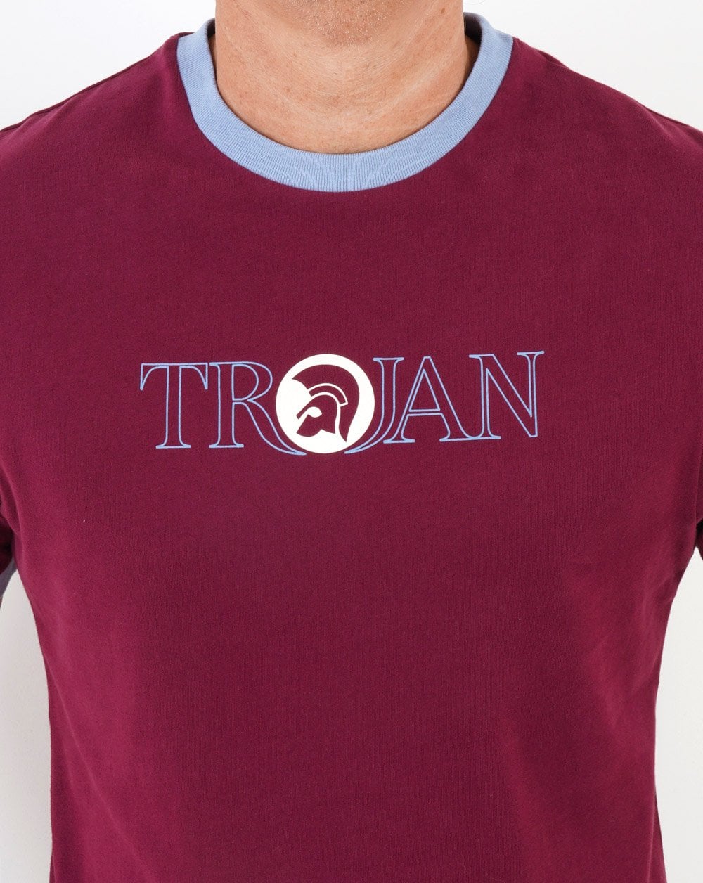 Trojan Outline Logo T-Shirt Port