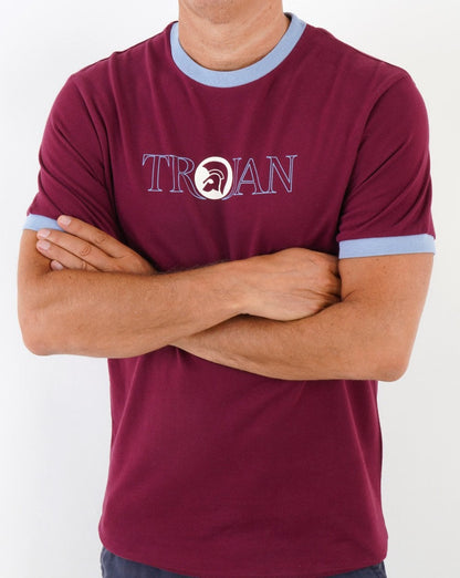 Trojan Outline Logo T-Shirt Port