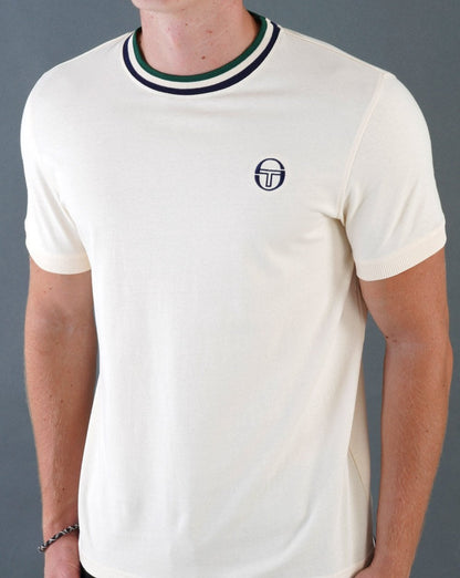 Sergio Tacchini Rainer T-Shirt Off White