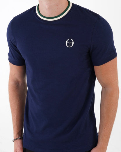 Sergio Tacchini Rainer T-Shirt Marineblau