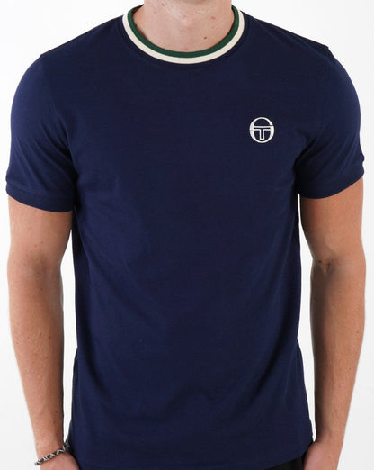 Sergio Tacchini Rainer T-Shirt Marineblau