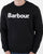 Barbour Logo Crew Neck Sweatshirt Black