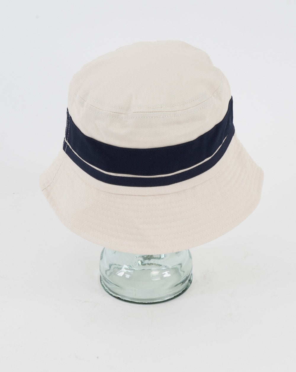Sergio Tacchini Newsford Bucket Hat Buttercreme/Marineblau