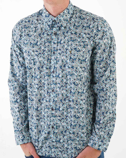 Gabicci Vintage Harry Hemd Blau