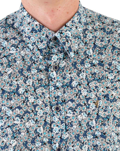 Gabicci Vintage Harry Hemd Blau