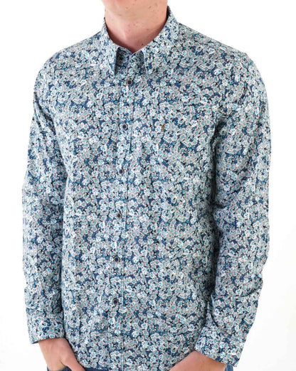 Gabicci Vintage Harry Hemd Blau