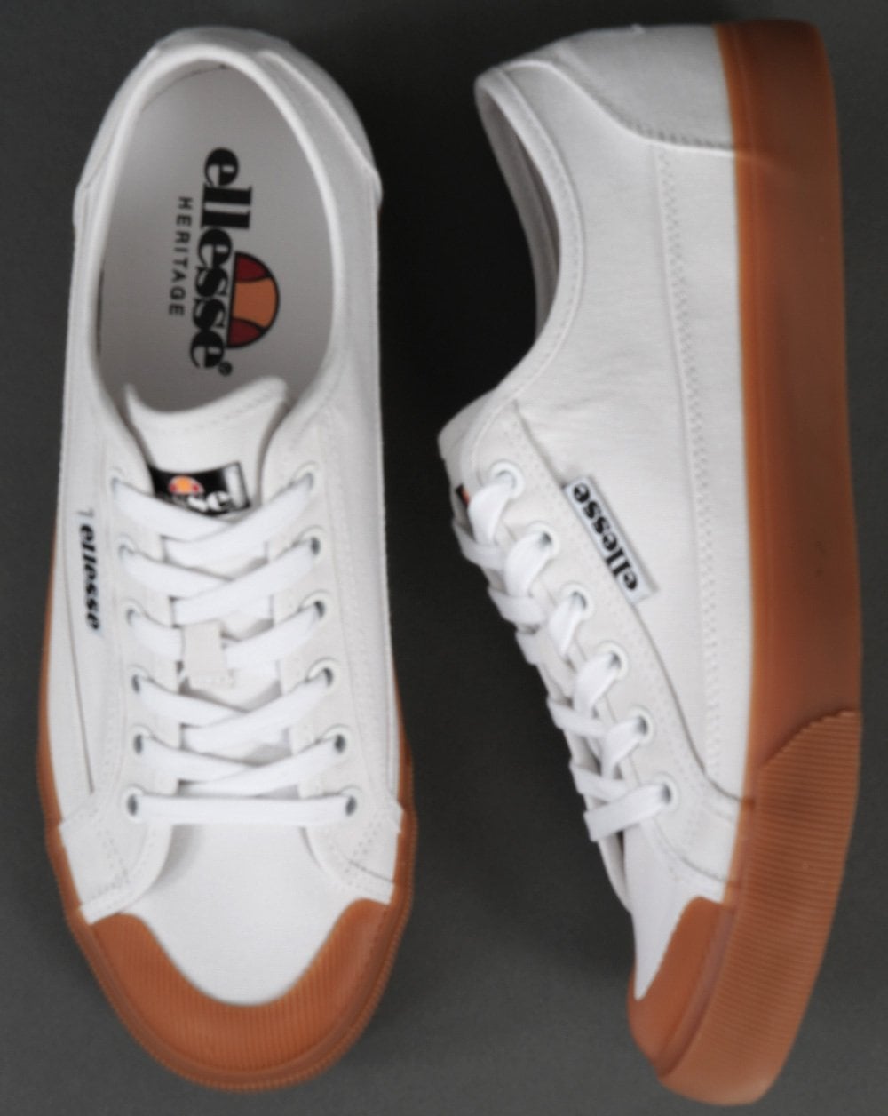 Ellesse Ento Vulkanisierte Pumps Weiß/Gummi