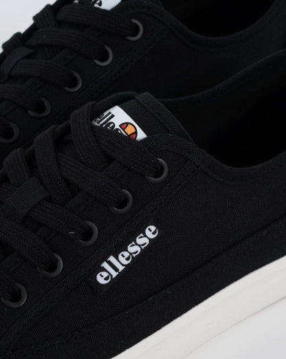Ellesse Ento Canvas-Pumps Schwarz/Weiß