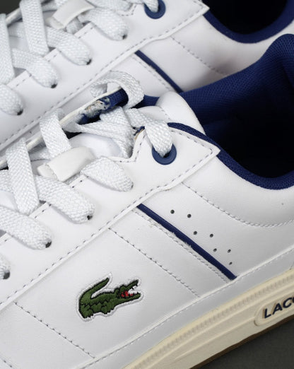Lacoste Europa Pro Ledersneaker Weiß/Rot