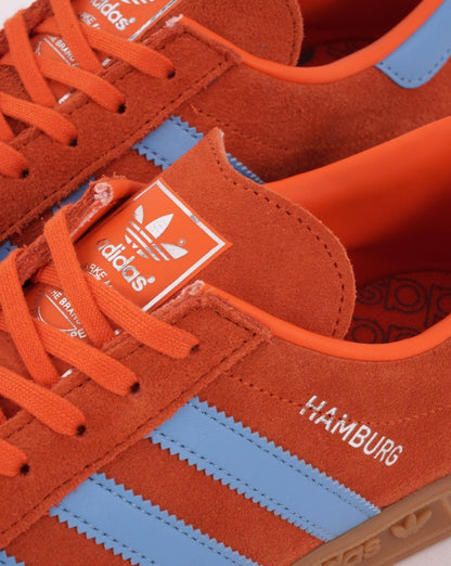 Adidas Hamburg Sneakers Orange/Hellblau