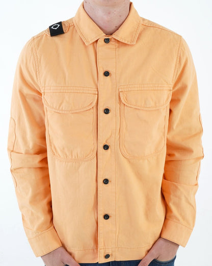 Ma.strum Overshirt mit zwei Taschen Orange