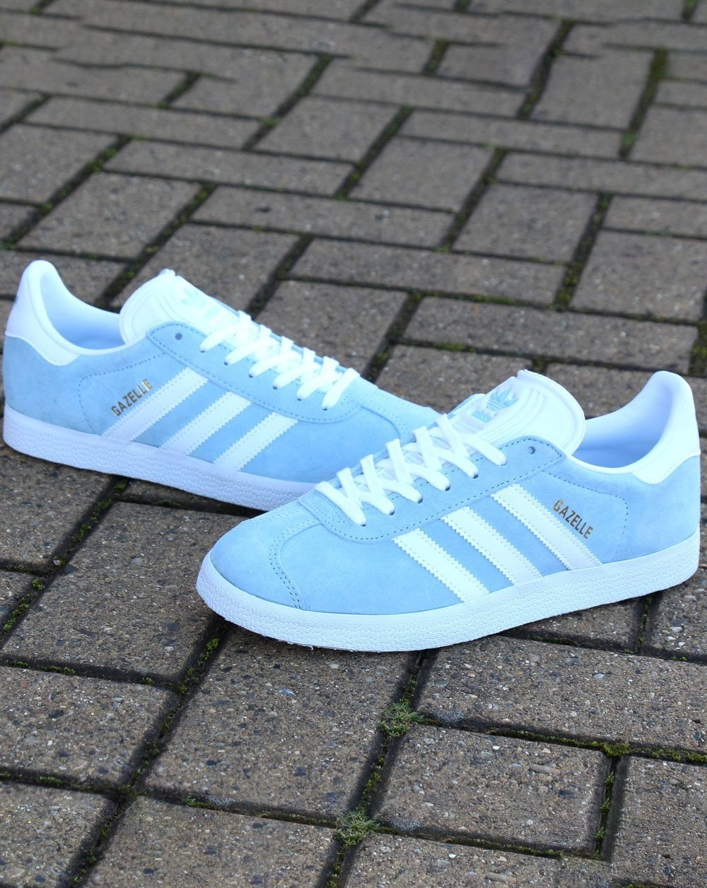Adidas Gazelle Sneaker Himmelblau/Weiß