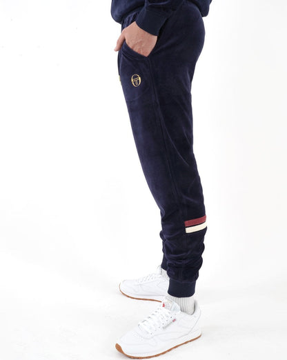 Sergio Tacchini Dallas Velours-Trainingshose, Marineblau