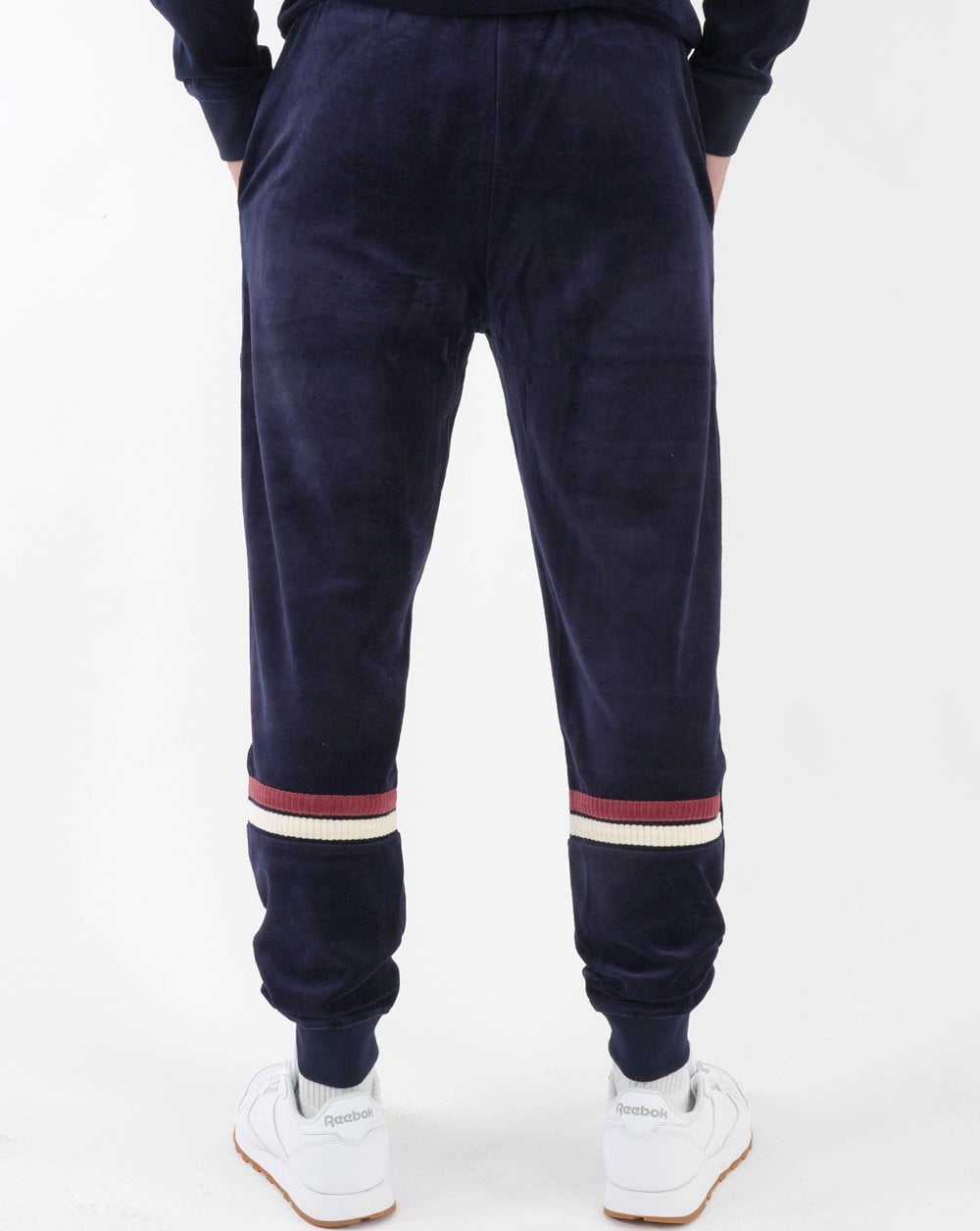Sergio Tacchini Dallas Velours-Trainingshose, Marineblau