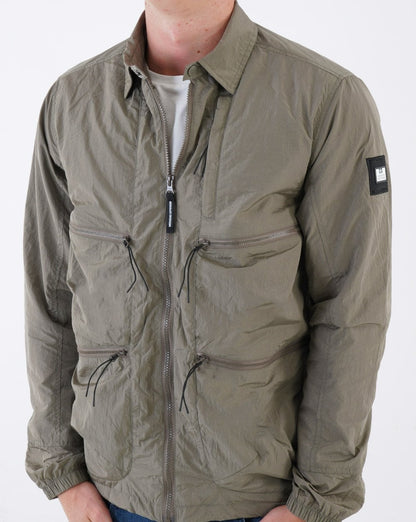 Weekend Offender Montreal Überhemd Grau
