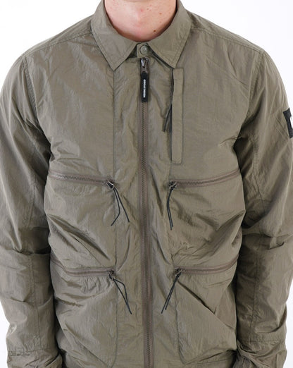 Weekend Offender Montreal Überhemd Grau