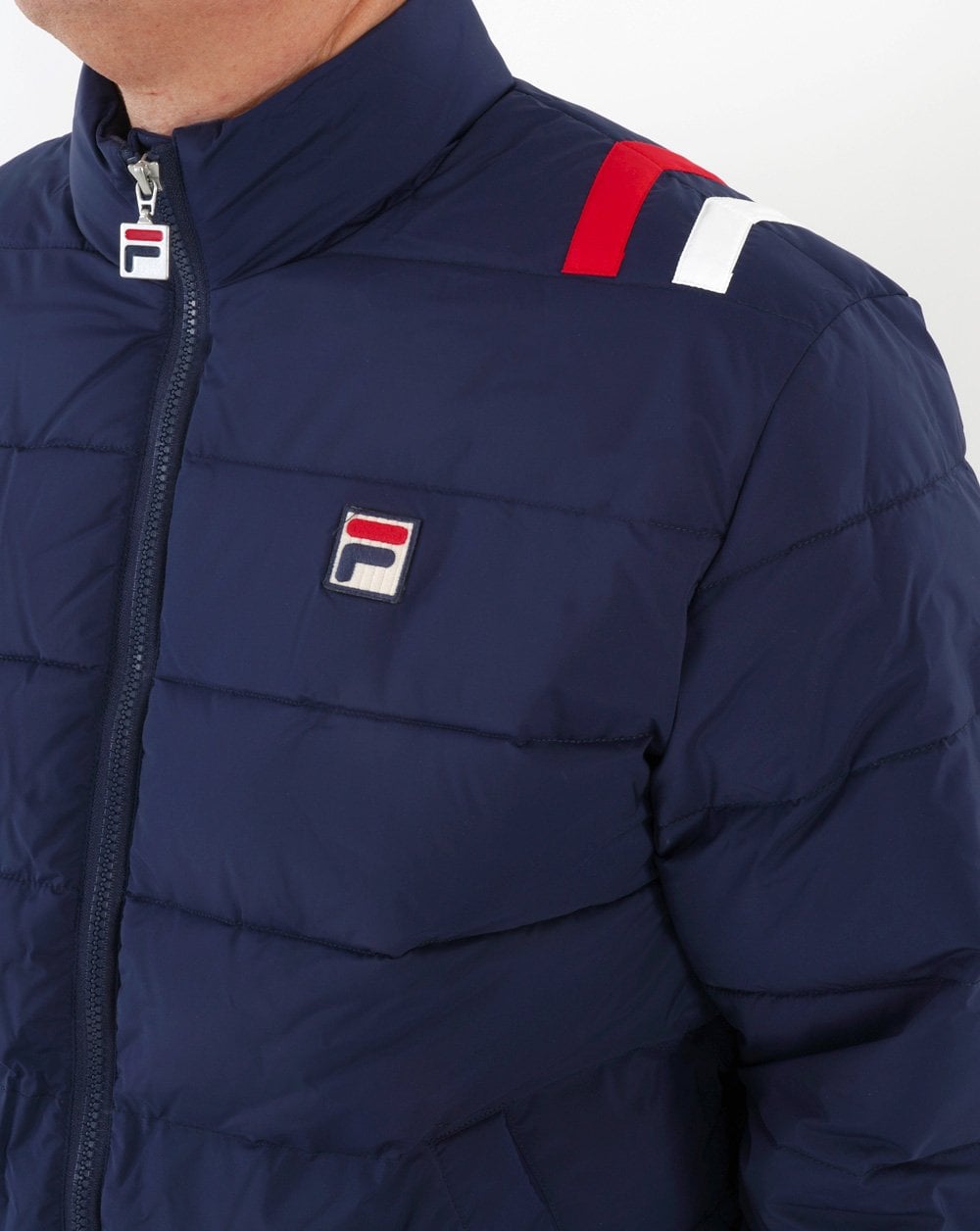 Fila Vintage Brody Pufferjacke, Marineblau