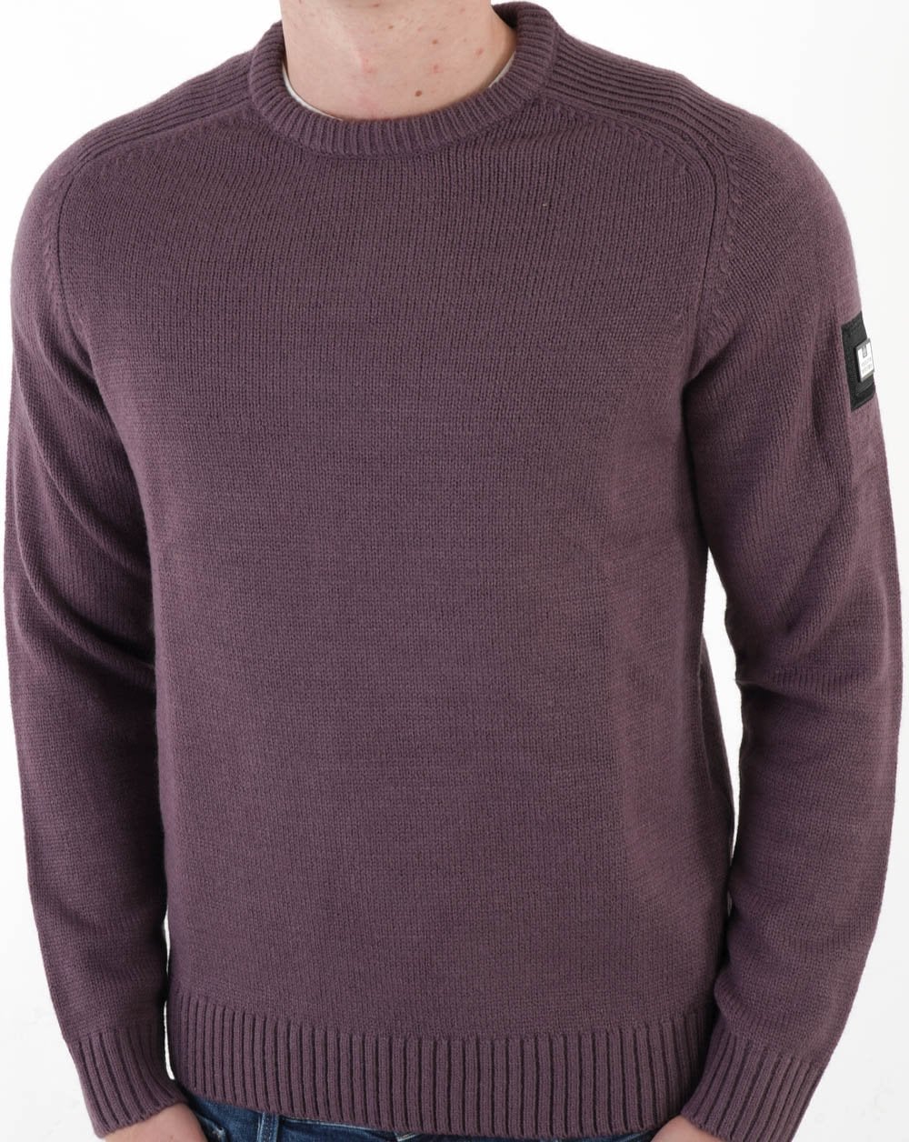 Weekend Offender Zagreb Strick Dunkeltraube