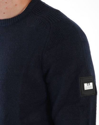 Weekend Offender Zagreb Strick Marineblau