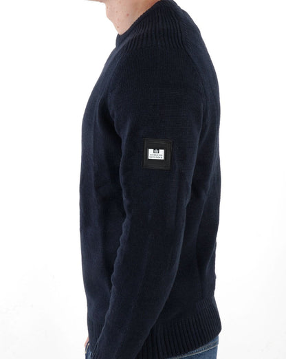 Weekend Offender Zagreb Strick Marineblau