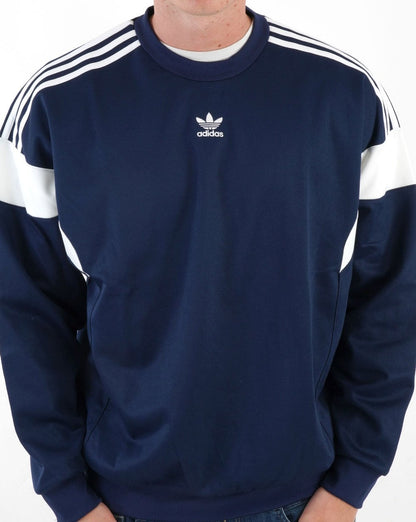Adidas Originals Cutline Crew Sweatshirt Nacht Indigo