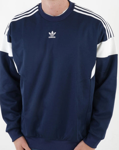 Adidas Originals Cutline Crew Sweatshirt Nacht Indigo