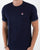 Fila Vintage Tipped Cuff T Shirt Navy