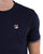 Fila Vintage Tipped Cuff T Shirt Navy