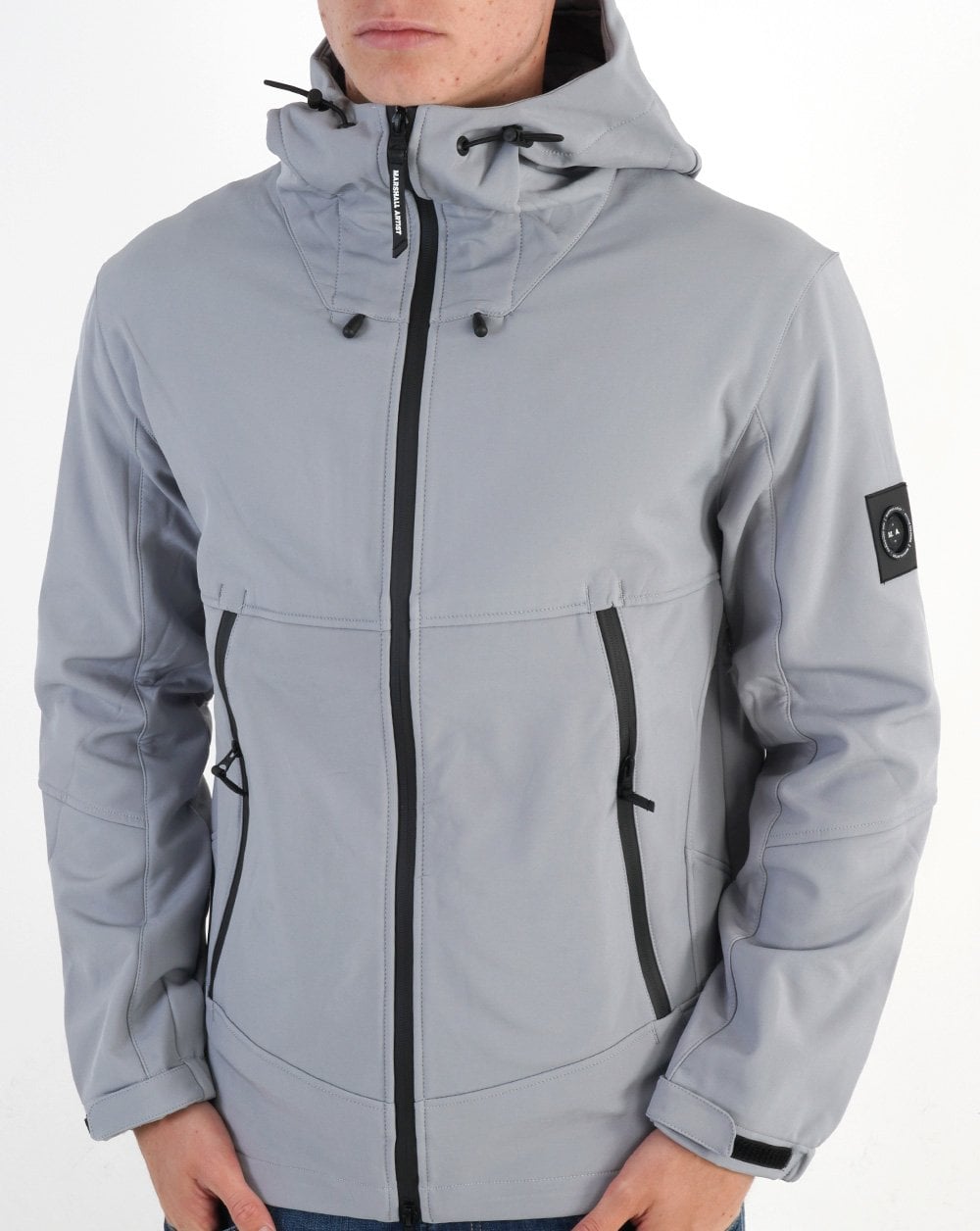 Marshall Artist Softshell Jacket Plantino Grey
