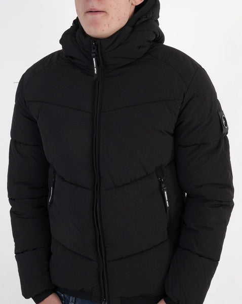 Marshall Artist Transalpino Bubble Jacket Black