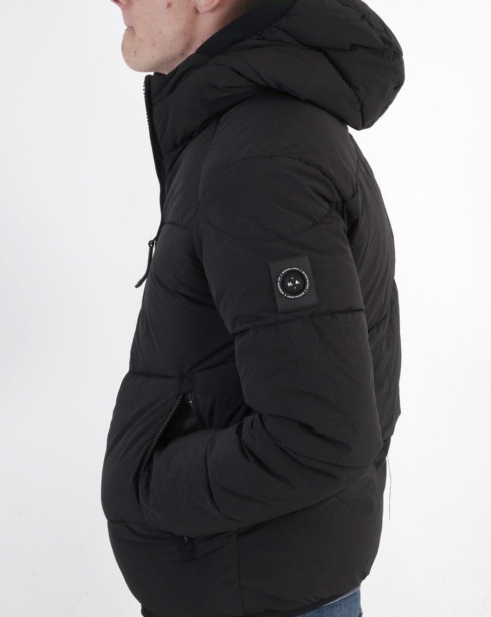 Marshall Artist Transalpino Bubble Jacket Black