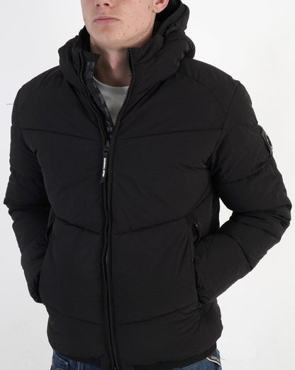 Marshall Artist Transalpino Bubble Jacke Schwarz