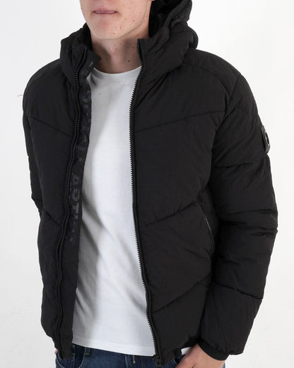 Marshall Artist Transalpino Bubble Jacke Schwarz