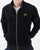 Sergio Tacchini Orion Rib Velour Track Top Black